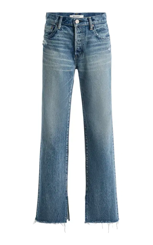 MOUSSY VINTAGE Foster Rigid Straight-Leg Jeans