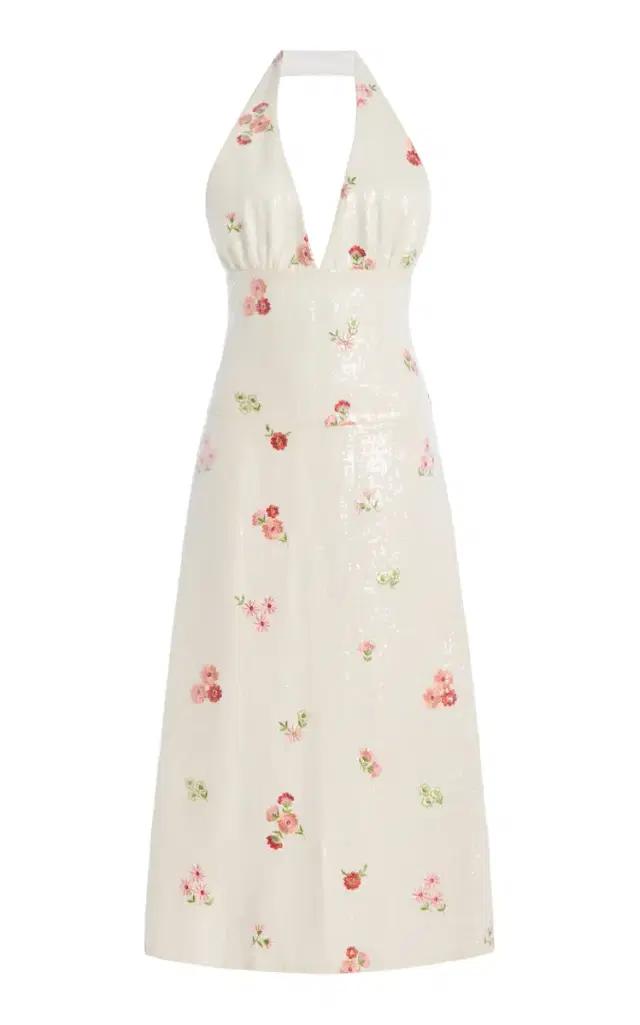 ALFIE Lilly Sequinned Midi Dress