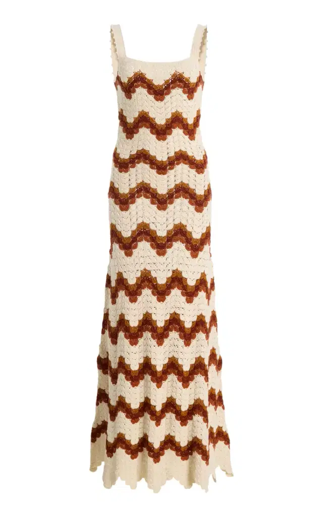 Marea Crocheted Cotton Maxi Dress