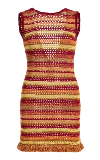 ESCVDO Nevado Crocheted Cotton Mini Dress | Thumbnail 6 ESCVDO Nevado Crocheted Cotton Mini Dress | Thumbnail 6