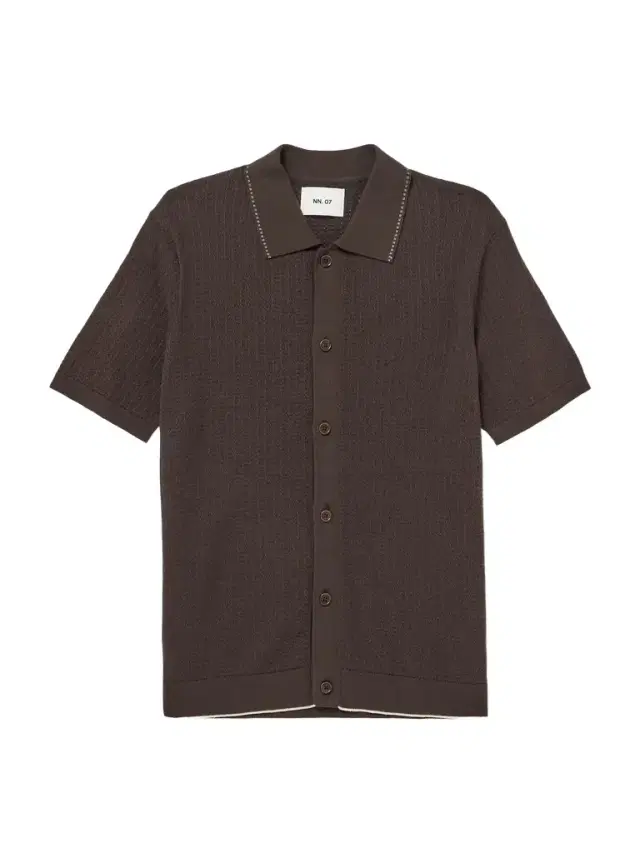 Nalo 60039 Open-Knit Cotton Shirt - Men
