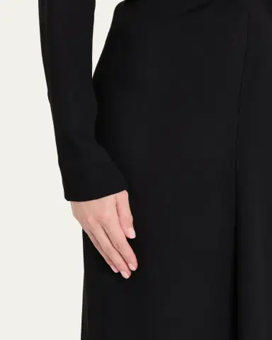 TOTEME Slouch Waist Long-Sleeve Ankle Dress | Thumbnail 5 TOTEME Slouch Waist Long-Sleeve Ankle Dress | Thumbnail 5