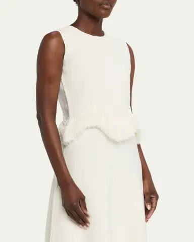 Ulla Johnson Koa Knit Fringe Top | Thumbnail 4