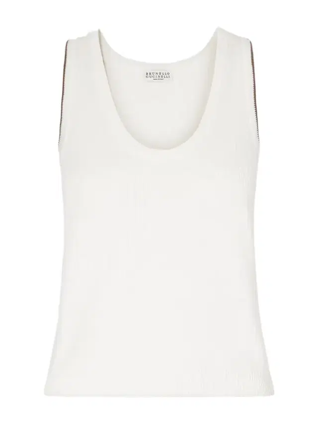 Ribbed Cotton Tank