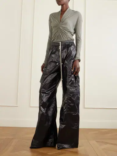 Rick Owens Jumbo Belas Shell Wide-leg Cargo Pants | Thumbnail 2 Rick Owens Jumbo Belas Shell Wide-leg Cargo Pants | Thumbnail 2