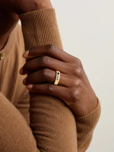 Messika Move Noa Ciselé 18-karat Gold Diamond Ring | Thumbnail 2 Messika Move Noa Ciselé 18-karat Gold Diamond Ring | Thumbnail 2
