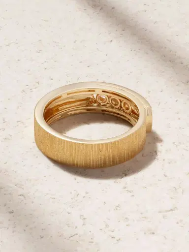 Messika Move Noa Ciselé 18-karat Gold Diamond Ring | Thumbnail 3 Messika Move Noa Ciselé 18-karat Gold Diamond Ring | Thumbnail 3