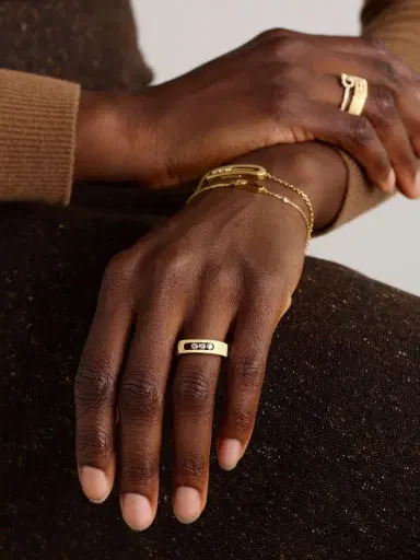 Messika Move Noa Ciselé 18-karat Gold Diamond Ring | Thumbnail 5 Messika Move Noa Ciselé 18-karat Gold Diamond Ring | Thumbnail 5