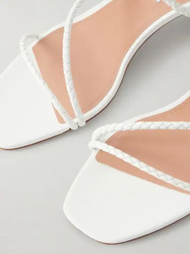 Aquazzura Luca 35 Braided Leather Sandals | Thumbnail 5 Aquazzura Luca 35 Braided Leather Sandals | Thumbnail 5