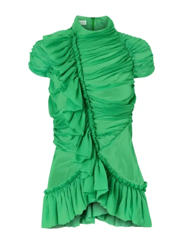 Ruffled Silk-chiffon Blouse