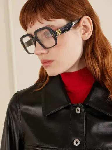 Loewe Anagram Square-frame Acetate Optical Glasses | Thumbnail 5 Loewe Anagram Square-frame Acetate Optical Glasses | Thumbnail 5