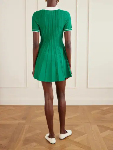 Simkhai Page Ribbed-knit Mini Dress | Thumbnail 3