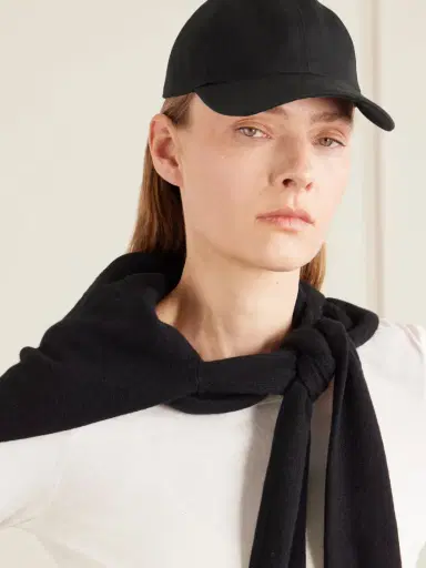 The Row Caspian Coated Cotton Baseball Cap | Thumbnail 2