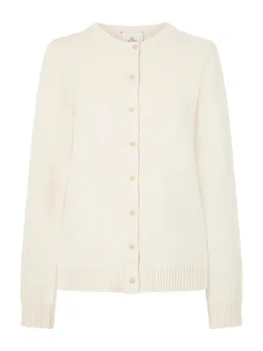 The Elder Statesman Nora Lite Ruth Cotton Cardigan | Thumbnail 1