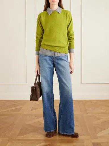 The Elder Statesman Zuma Cashmere Sweater | Thumbnail 2