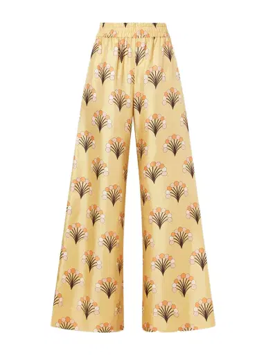 La DoubleJ Palazzo Printed Silk-twill Wide-leg Pants | Thumbnail 1