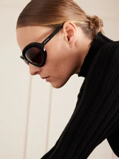 Alaïa Round-frame Tortoiseshell Acetate Sunglasses | Thumbnail 4 Alaïa Round-frame Tortoiseshell Acetate Sunglasses | Thumbnail 4