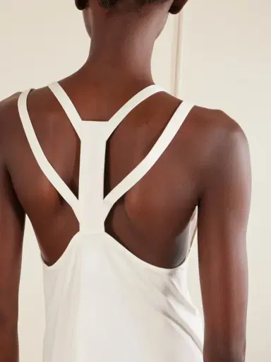 Eres Allyson Embroidered Stretch Jersey Tank Top | Thumbnail 4 Eres Allyson Embroidered Stretch Jersey Tank Top | Thumbnail 4