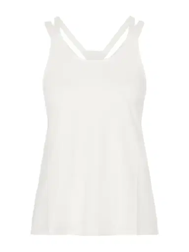 Eres Allyson Embroidered Stretch Jersey Tank Top | Thumbnail 1 Eres Allyson Embroidered Stretch Jersey Tank Top | Thumbnail 1