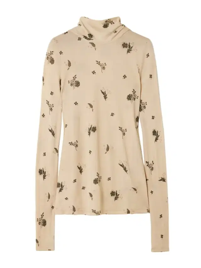 Tie-detailed Draped Floral-print Jersey Top