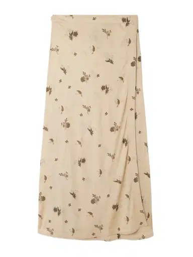 TOTEME Floral-print Jersey Maxi Wrap Skirt | Thumbnail 1