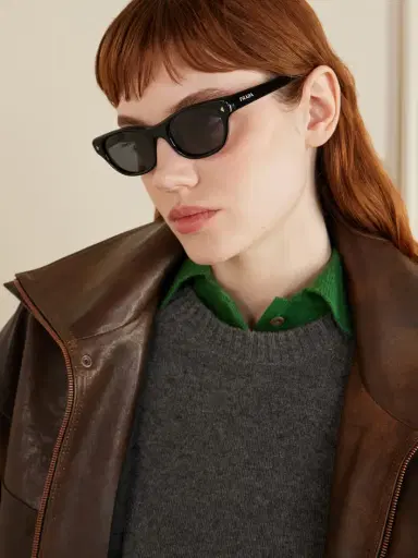 PRADA EYEWEAR D-frame Acetate Sunglasses | Thumbnail 5