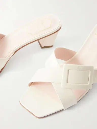 Roger Vivier 45 Buckled Patent-leather Mules | Thumbnail 5 Roger Vivier 45 Buckled Patent-leather Mules | Thumbnail 5