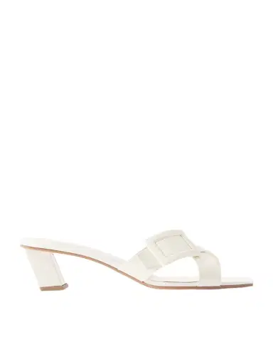 Roger Vivier 45 Buckled Patent-leather Mules | Thumbnail 1 Roger Vivier 45 Buckled Patent-leather Mules | Thumbnail 1