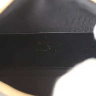 Chanel Chanel Mini Hobo Pouch with Chain Dark Blue Denim and Leather Light Gold Hardware | Thumbnail 10