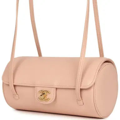 Chanel Chanel Preppy Coco Bowling Bag Light Pink Shiny Caviar Brushed Gold Hardware | Thumbnail 5 Chanel Chanel Preppy Coco Bowling Bag Light Pink Shiny Caviar Brushed Gold Hardware | Thumbnail 5