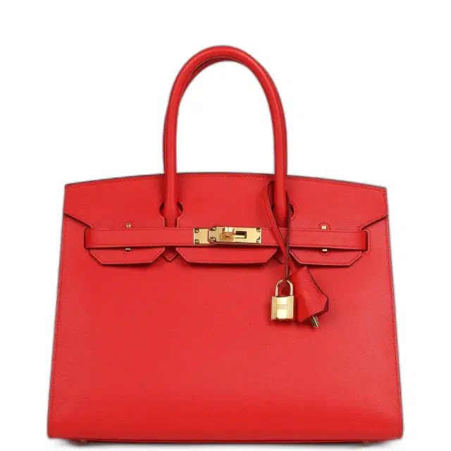 Hermes Birkin Sellier 30 Rouge de Coeur Madame Gold Hardware Hermes Birkin Sellier 30 Rouge de Coeur Madame Gold Hardware