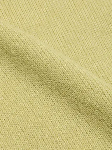 The Elder Statesman Women's Nimbus Calla Cashmere-Cotton Crewneck Sweater - Sage | Thumbnail 7 The Elder Statesman Women's Nimbus Calla Cashmere-Cotton Crewneck Sweater - Sage | Thumbnail 7
