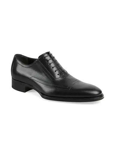 Gucci Men's Iggy Leather Oxfords - Black - Size 9 | Thumbnail 2