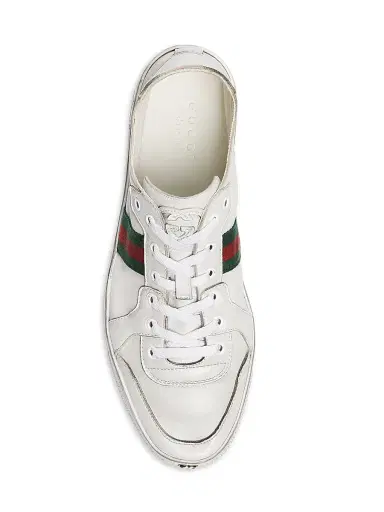 Gucci Men's Stretch Low-Top Sneakers - White - Size 9 | Thumbnail 4 Gucci Men's Stretch Low-Top Sneakers - White - Size 9 | Thumbnail 4