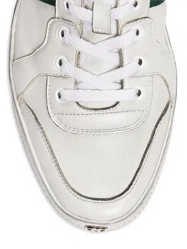 Gucci Men's Stretch Low-Top Sneakers - White - Size 9 | Thumbnail 5 Gucci Men's Stretch Low-Top Sneakers - White - Size 9 | Thumbnail 5