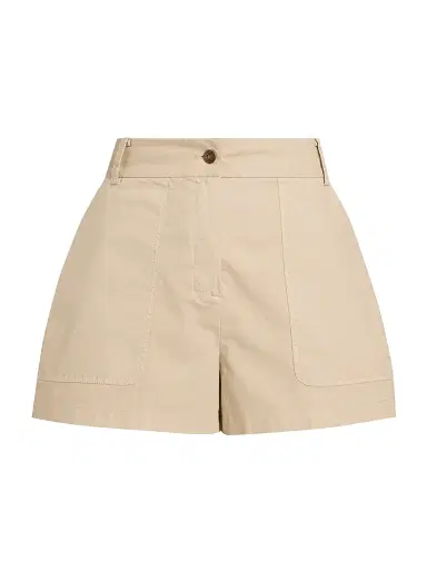 Ramy Brook Women's Canvas Hilary Shorts - Sandstone | Thumbnail 1