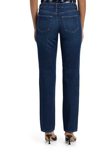 L'Agence Women's Armida Denim Low-Rise Straight-Leg Jeans | Thumbnail 5
