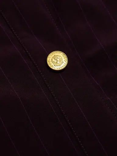 L'AGENCE Women's Cosette Pinstriped Button-Front Shirt - Dark Malbec Pinstripe | Thumbnail 7 L'AGENCE Women's Cosette Pinstriped Button-Front Shirt - Dark Malbec Pinstripe | Thumbnail 7