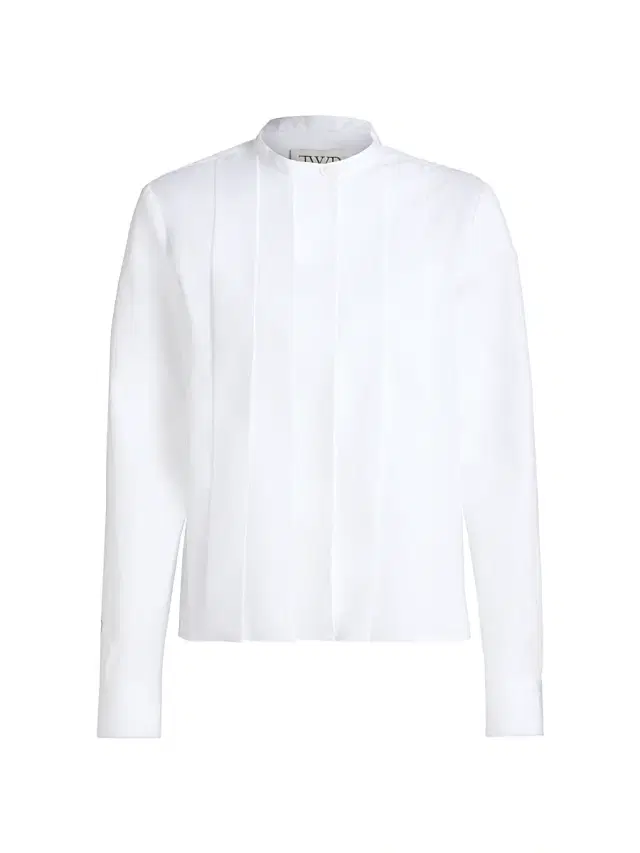 Women's Close Call Cotton Shirt - White