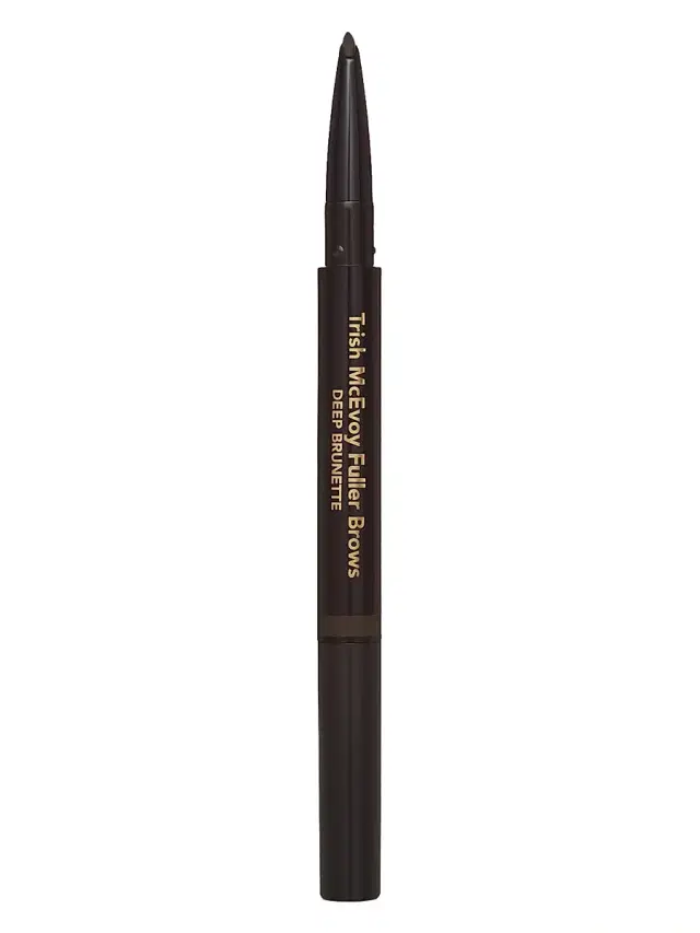 Trish McEvoy Women's Dual-Ended Full Brow Pencil - Deep Brunette