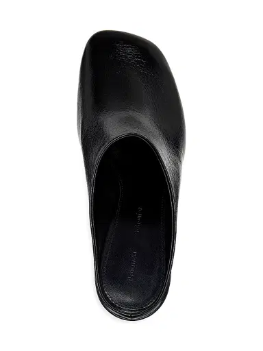 Proenza Schouler Women's Slant 70MM Leather Mules - Black | Thumbnail 3 Proenza Schouler Women's Slant 70MM Leather Mules - Black | Thumbnail 3
