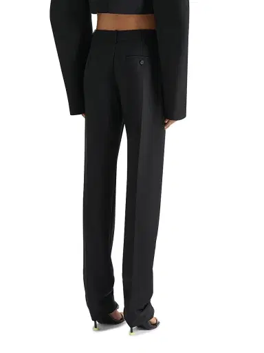 Givenchy Women's Skinny Pants in Wool and Mohair - Black - Size 12 | Thumbnail 4 Givenchy Women's Skinny Pants in Wool and Mohair - Black - Size 12 | Thumbnail 4