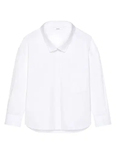 Givenchy Women's Shirt in Poplin - White - Size 12 | Thumbnail 1