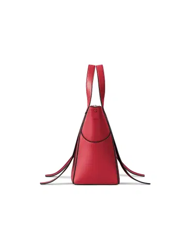 Givenchy Women's Medium The Snatch Top Handle Bag in Grained Leather - Equestrian Red | Thumbnail 6