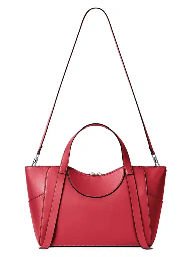 Givenchy Women's Medium The Snatch Top Handle Bag in Grained Leather - Equestrian Red | Thumbnail 7