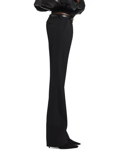 Balenciaga Women's Slim Tailored Pants - Black - Size 8 | Thumbnail 4 Balenciaga Women's Slim Tailored Pants - Black - Size 8 | Thumbnail 4