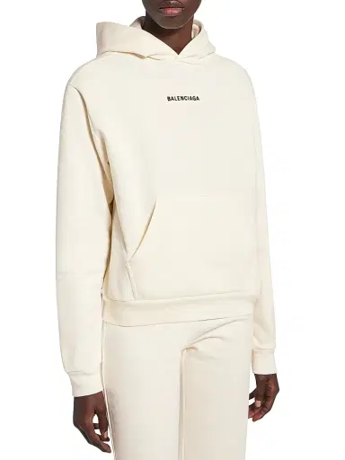 Balenciaga Women's Back Hoodie Medium Fit | Thumbnail 2 Balenciaga Women's Back Hoodie Medium Fit | Thumbnail 2