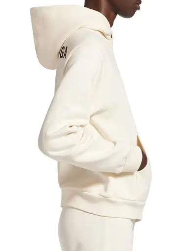 Balenciaga Women's Back Hoodie Medium Fit - Cream - Size XL | Thumbnail 3 Balenciaga Women's Back Hoodie Medium Fit - Cream - Size XL | Thumbnail 3