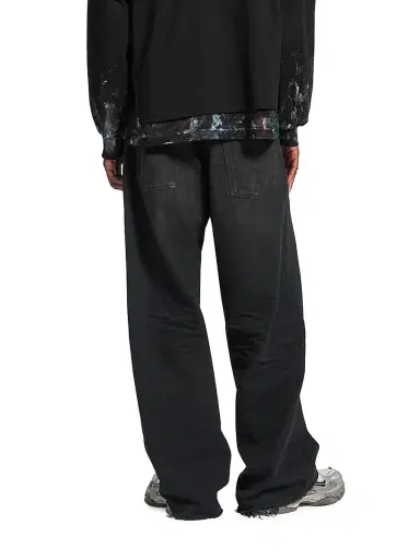 Balenciaga Men's Casual Jeans - Black - Size Medium | Thumbnail 3 Balenciaga Men's Casual Jeans - Black - Size Medium | Thumbnail 3