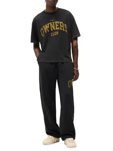 Represent Men's Owners Cotton Crewneck Crop T-Shirt - Faded Black - Size XXL | Thumbnail 2 Represent Men's Owners Cotton Crewneck Crop T-Shirt - Faded Black - Size XXL | Thumbnail 2